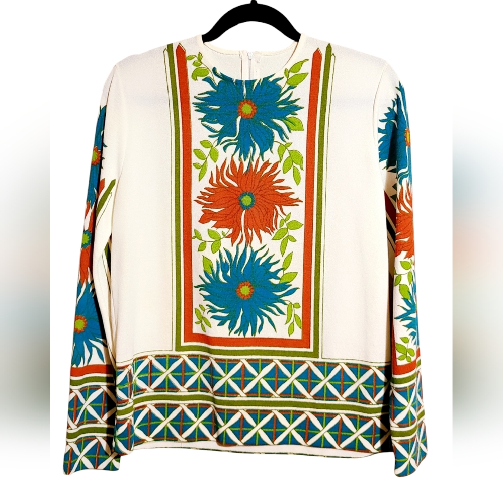 Vintage 70s "One Of A Kind" Top Unknown brand